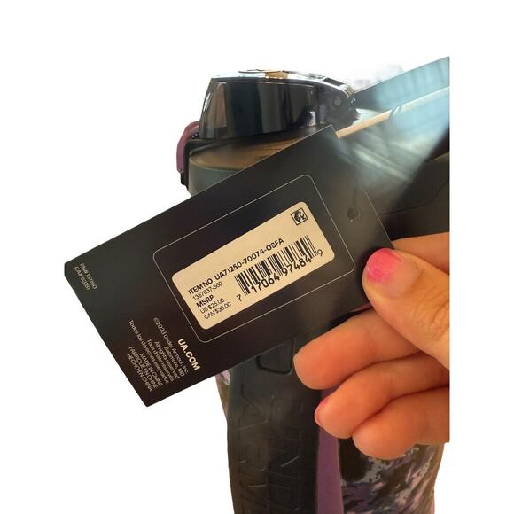 Under Armour Purple Dyed Map Playmaker Jug 64 oz. Water Bottle - Picture 7 of 9